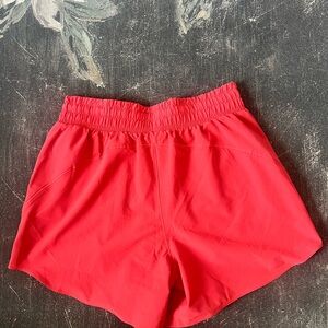 Under Armour Women's Vibrant Red Athletic Shorts